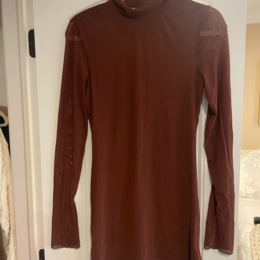 Runaway the Label mini dress long sleeves